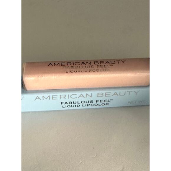 NOS American Beauty fabulous Feel Liquid Lipcolor; 08 Pink Pearl; .17 oz - Picture 1 of 4